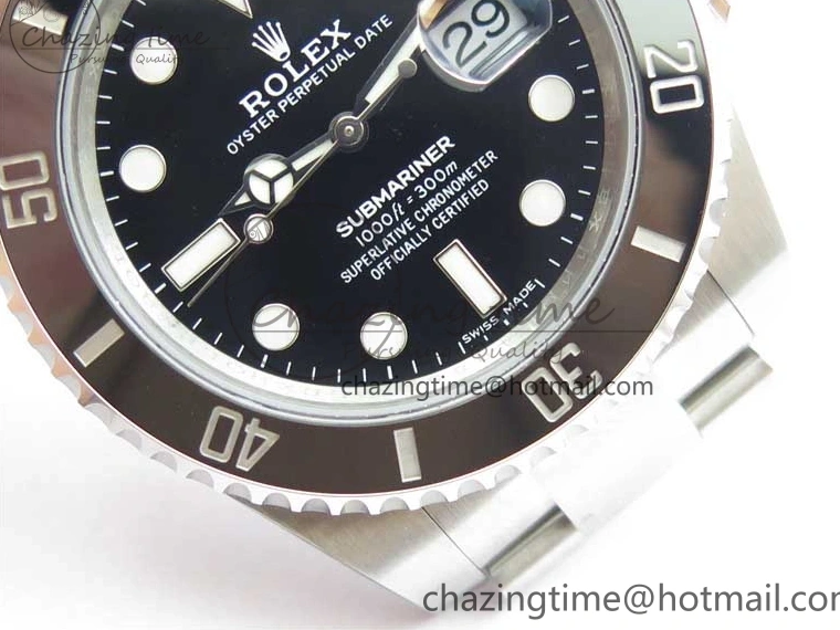 MiroTime 0307 Submariner 116610 LN Black Ceramic 316L Steel Noob 1:1 Best Edition V10. Stretchable 2865